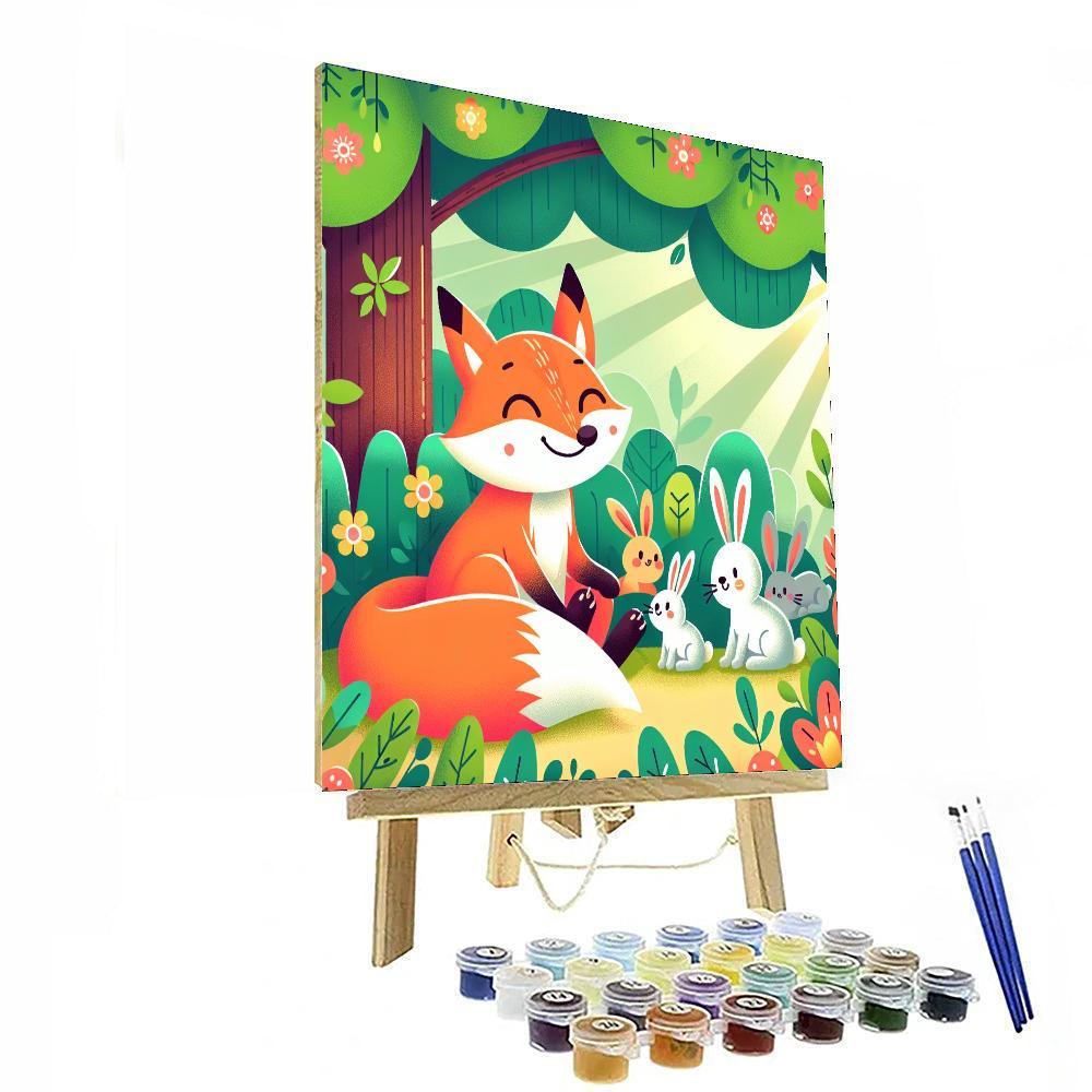 Charming Woodland Wonders Painting Number Kit