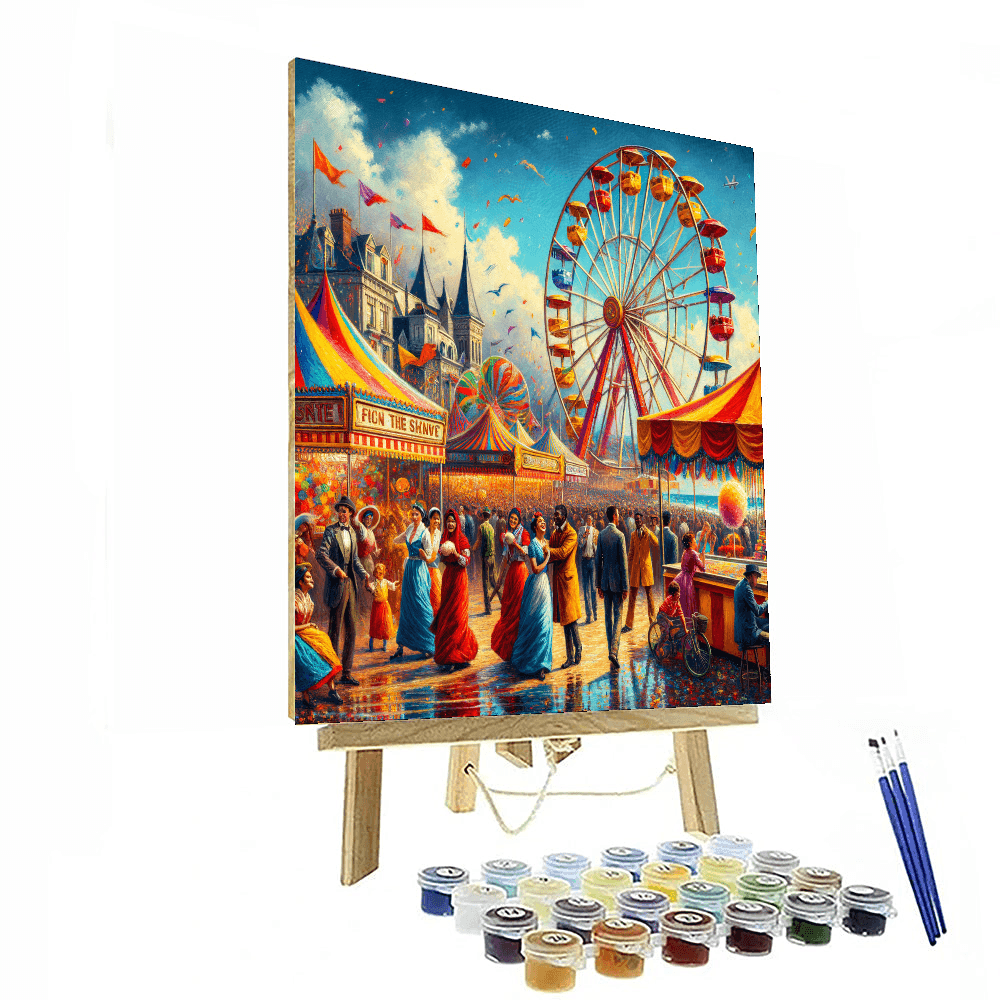 Seaside Carnival Extravaganza Numbered Painting Kits