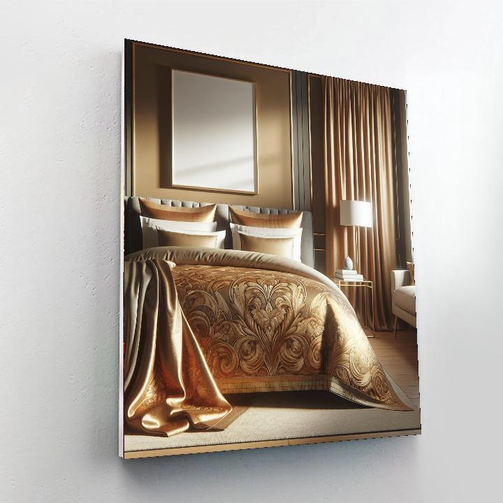 Golden Horizon Bedspread Paint By Number