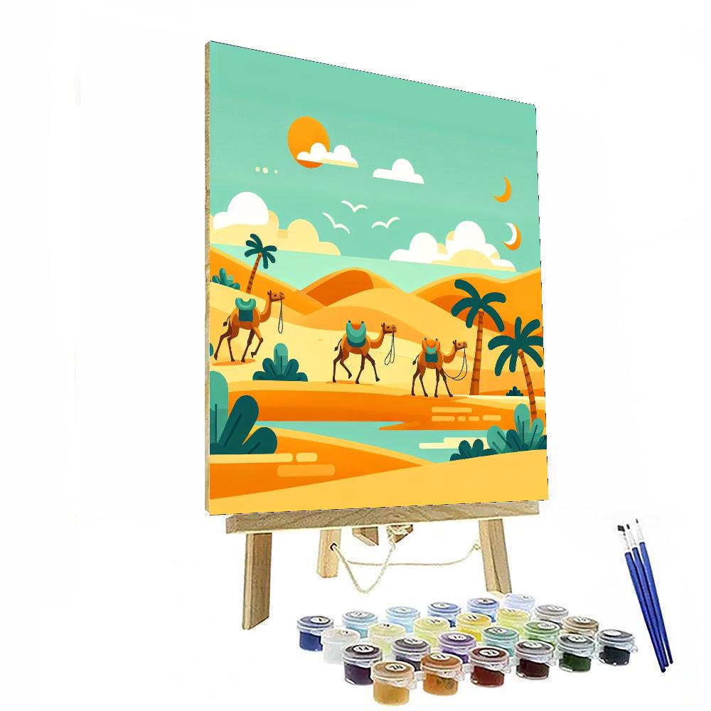 Desert Safari Discovery Numbered Painting Kits
