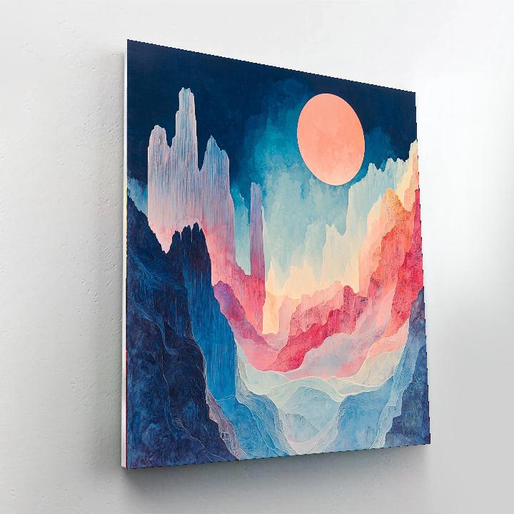 Max Ernst Inspired Ephemeral Echoes  Paint By Numbers