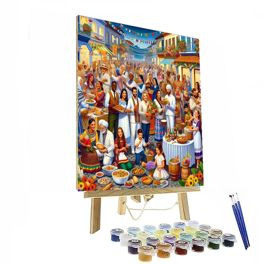 Ougadi Festival - India Paint By Numbers