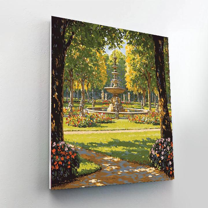 Jardins De Luxembourg - Paris Numbered Painting Kits