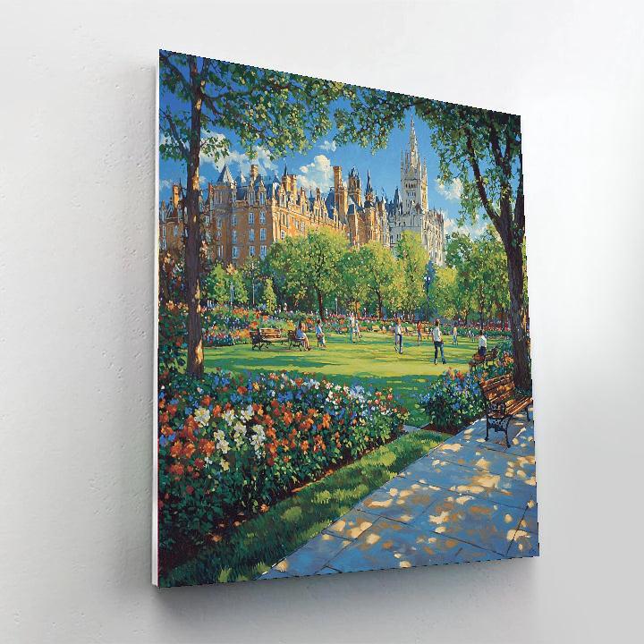 Kongens Have Numbered Painting Kits