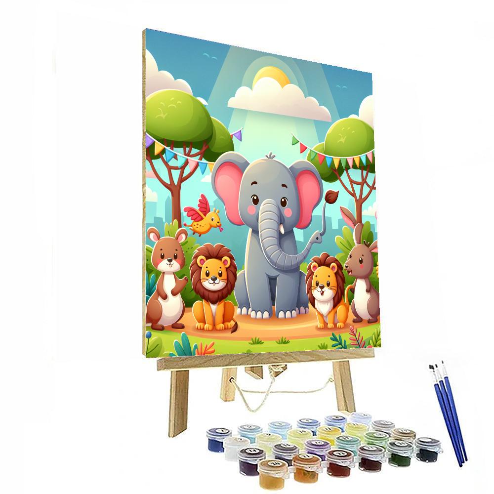 Animal Kingdom Festival Paint By Numbers Kits