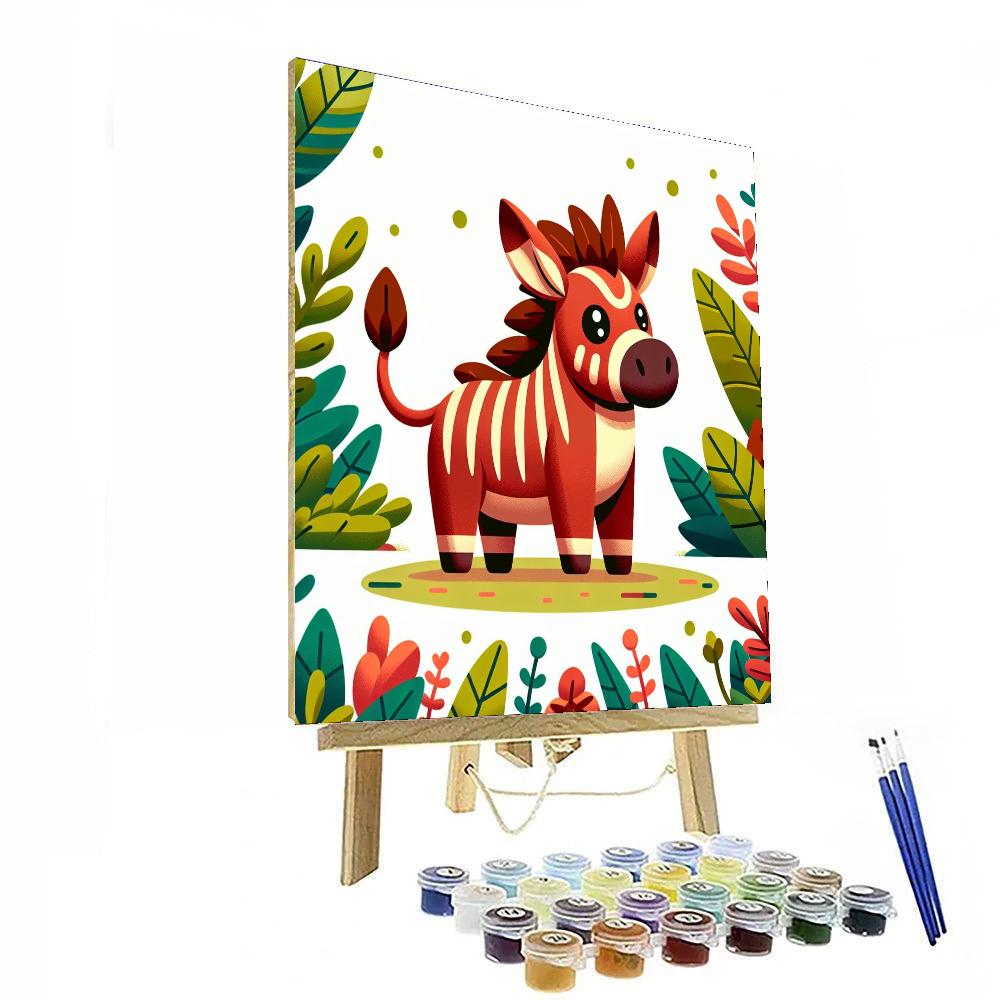 Blissful Bongo Paint By Number