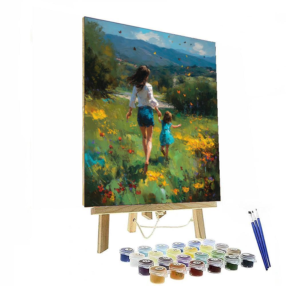 Catching Butterflies Paint By Color