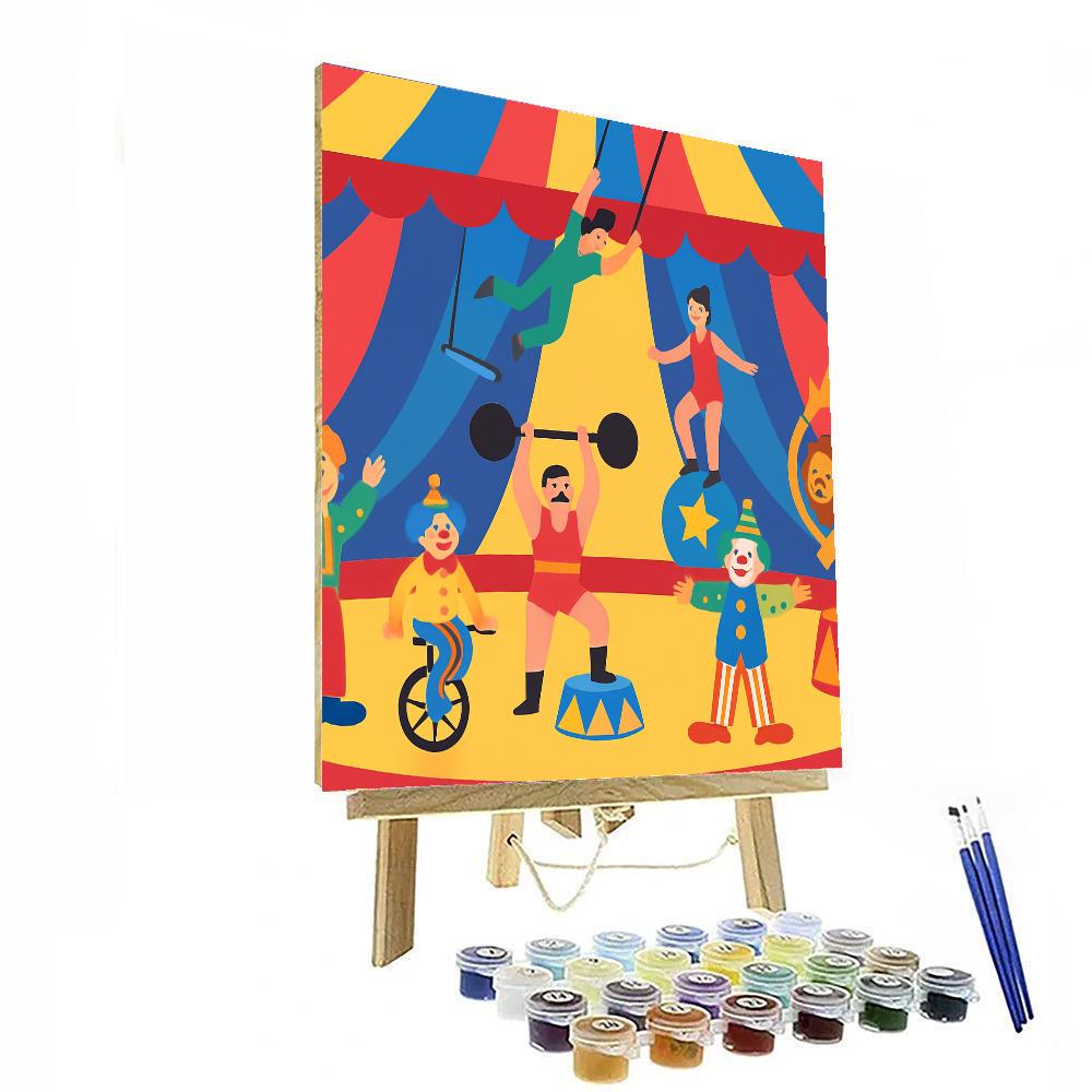 Circus Adventure Time Paint By Number
