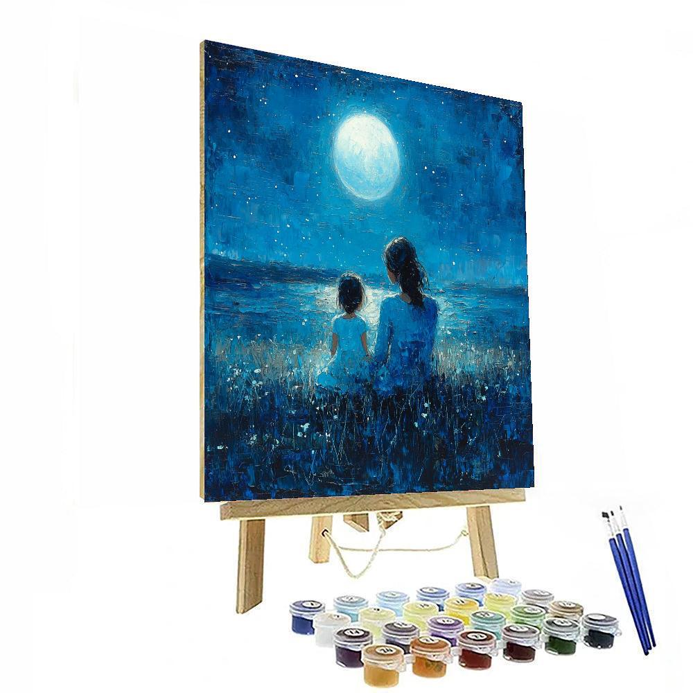 Moonlight Serenade Painting Number Kit