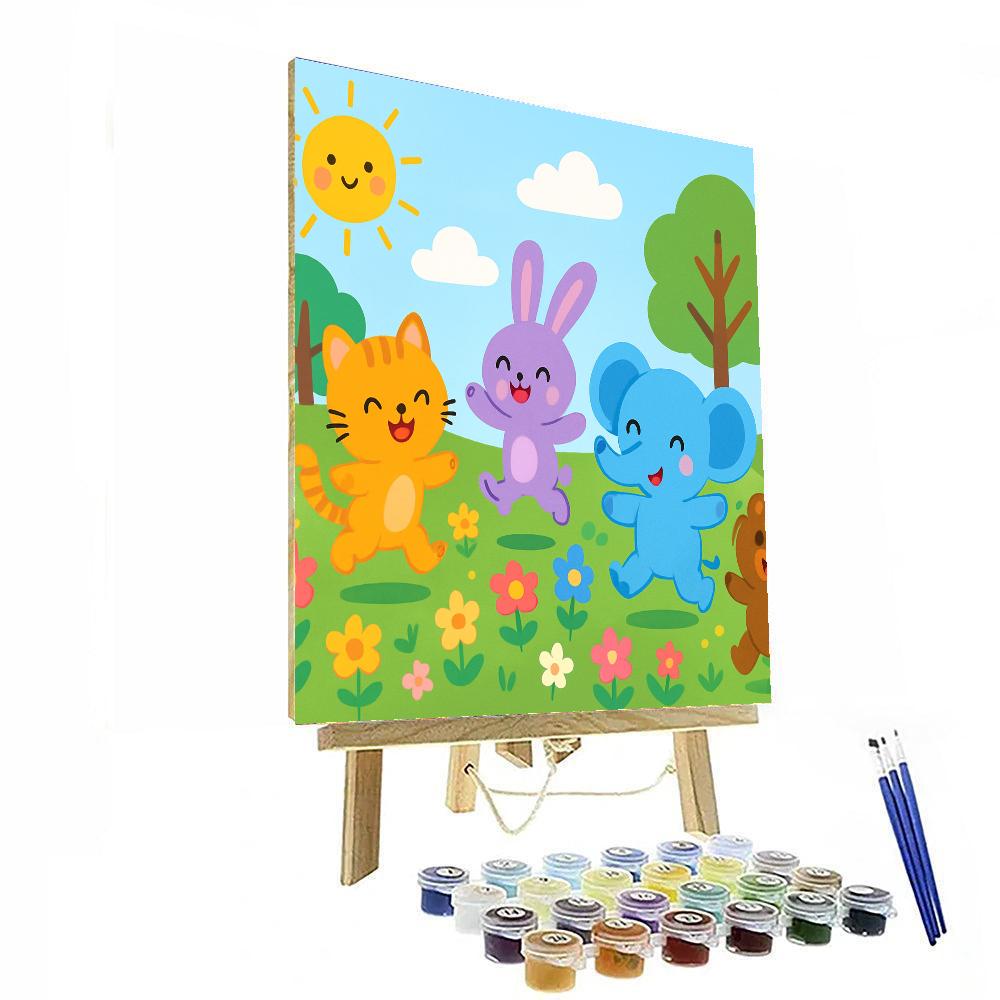 Frolic In The Meadows DIY Paint By Numbers