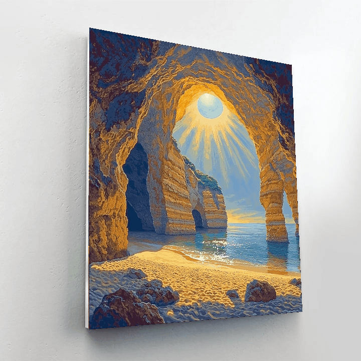 Benagil Sea Cave Numbered Painting Kits