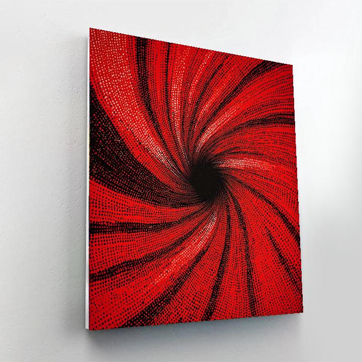 Yayoi Kusama Inspired Dot Symphony  DIY Paint By Numbers