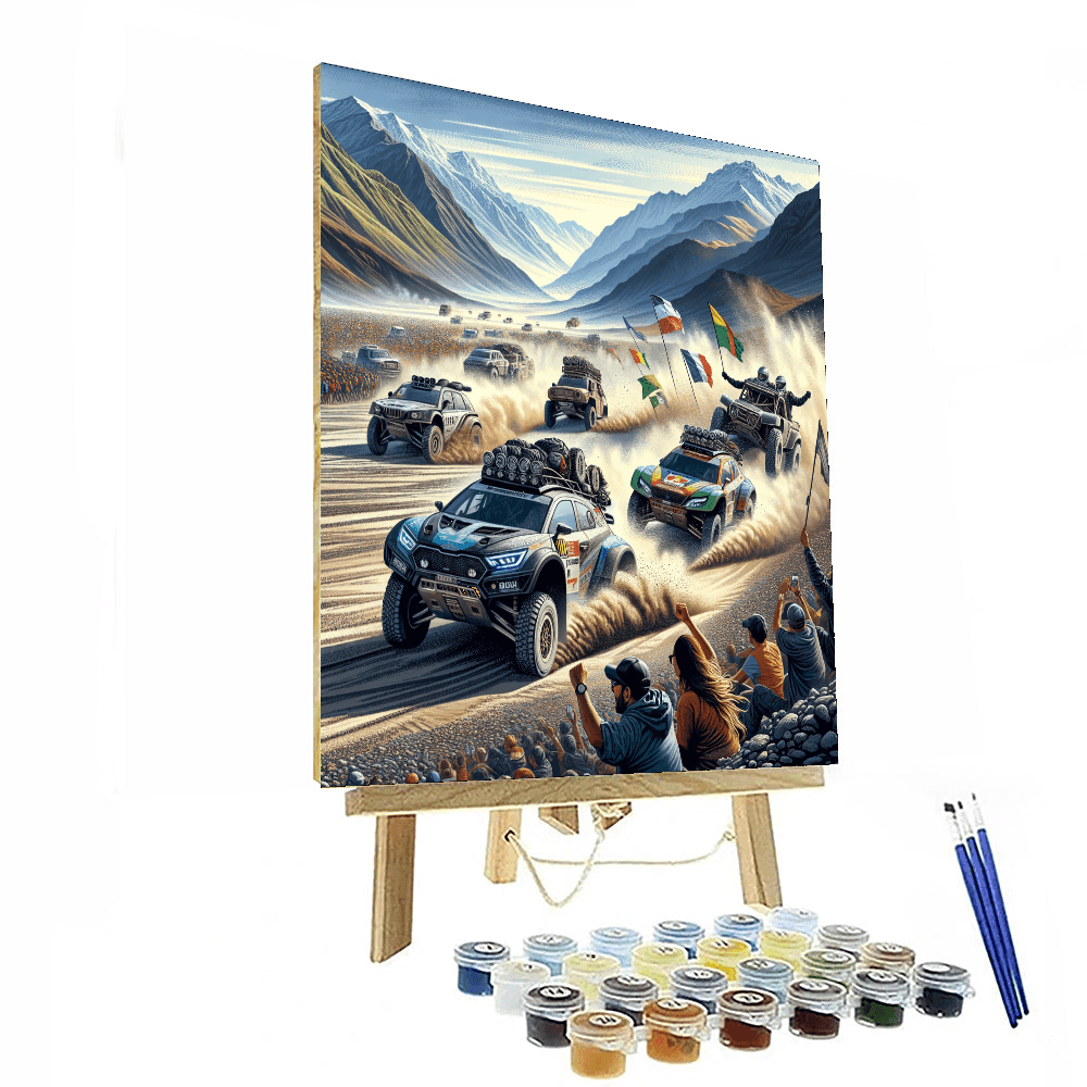 The Dakar Rally Paint By Numbers