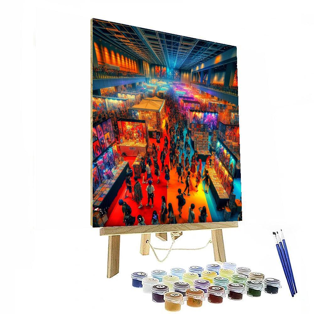 Comic-con International - San Diego DIY Paint By Numbers