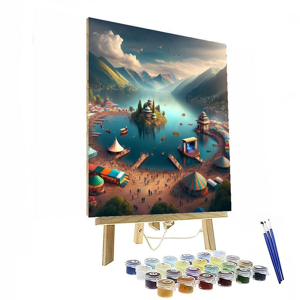 Bled Island Festival - Lake Bled, Slovenia Numbered Painting Kits