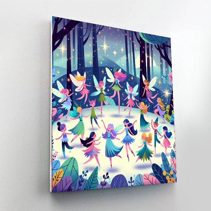 Enchanted Forest Dance Painting By Numbers Kit