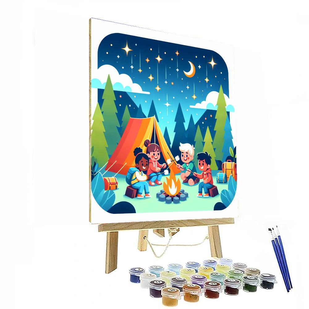 Campsite Adventures Paint By Number