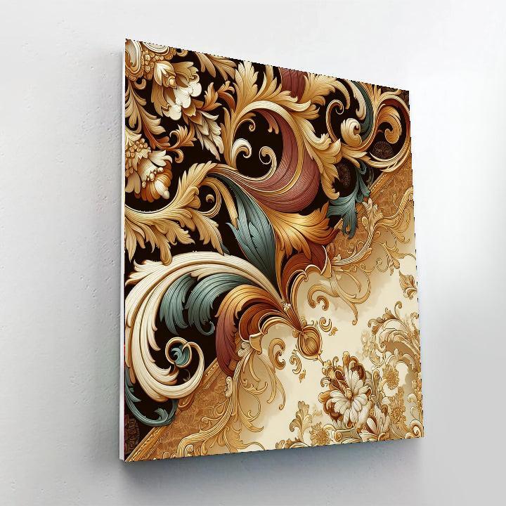 Gustav's Golden Elegance DIY Paint By Numbers