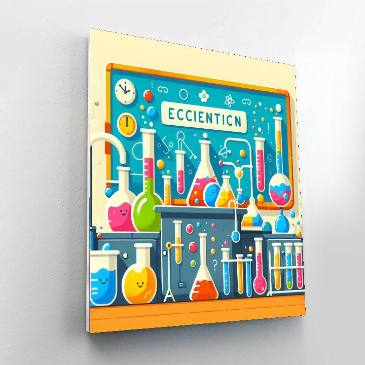 Super Science Painting Number Kit