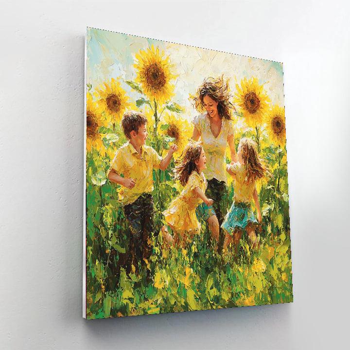 The Beauty Of Family Number Painting