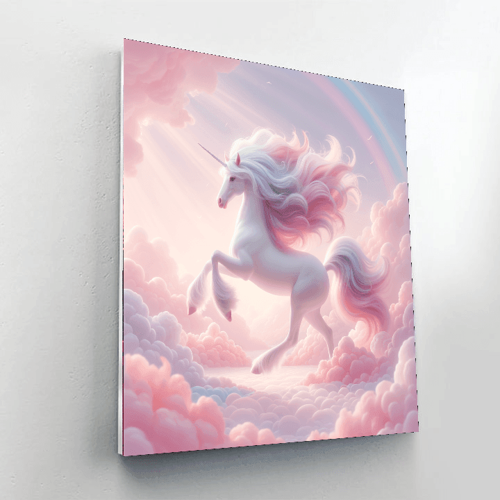Pastel Fantasy Unicorn Paint By Numbers