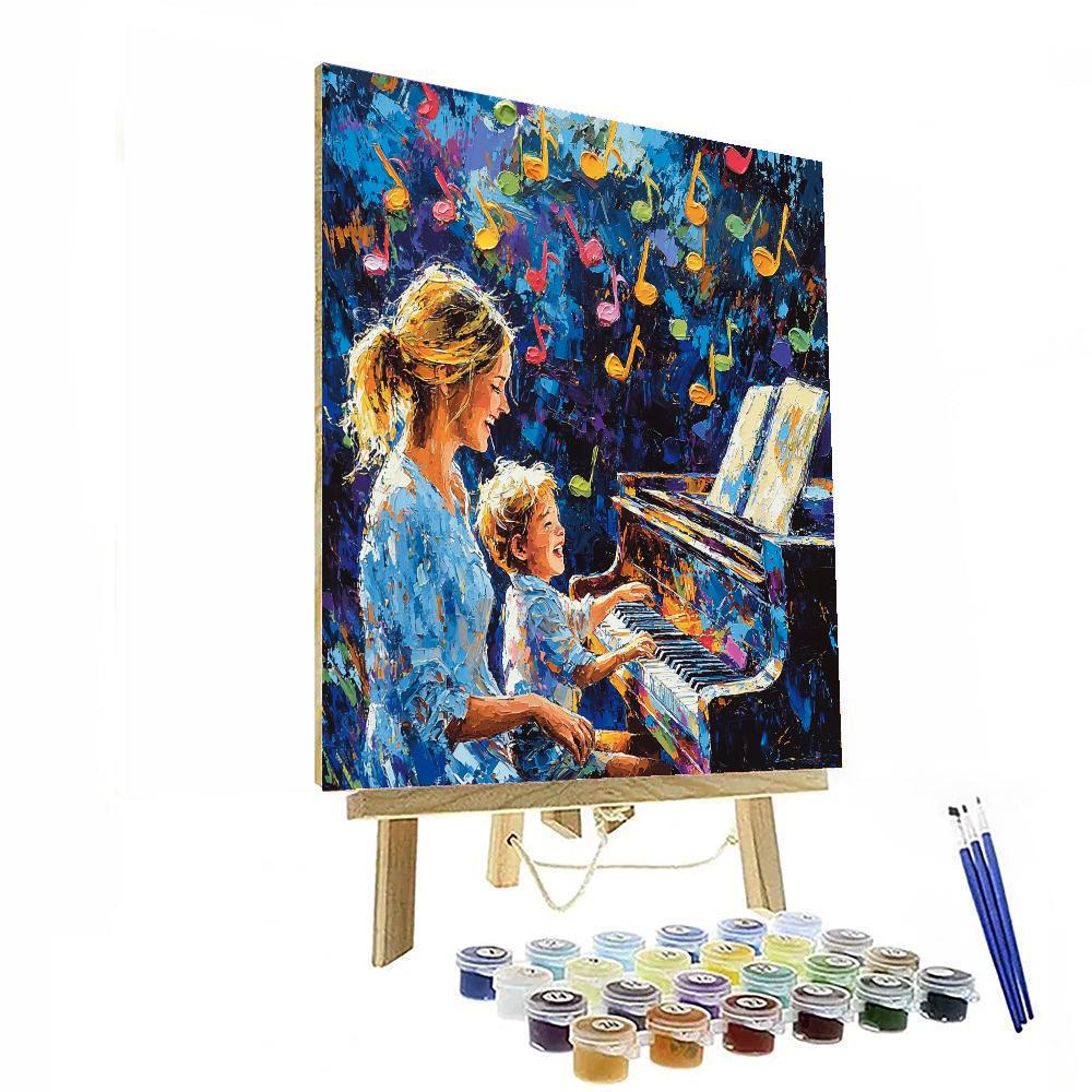 Joyful Heartstrings Numbered Painting Kits