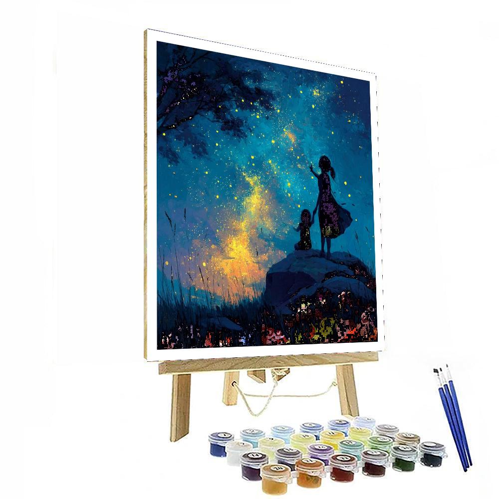 Under The Night Sky Paint By Color