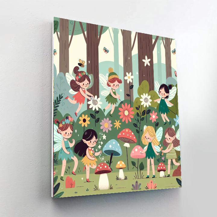 Fairy Woodland Wonder Numbered Painting Kits