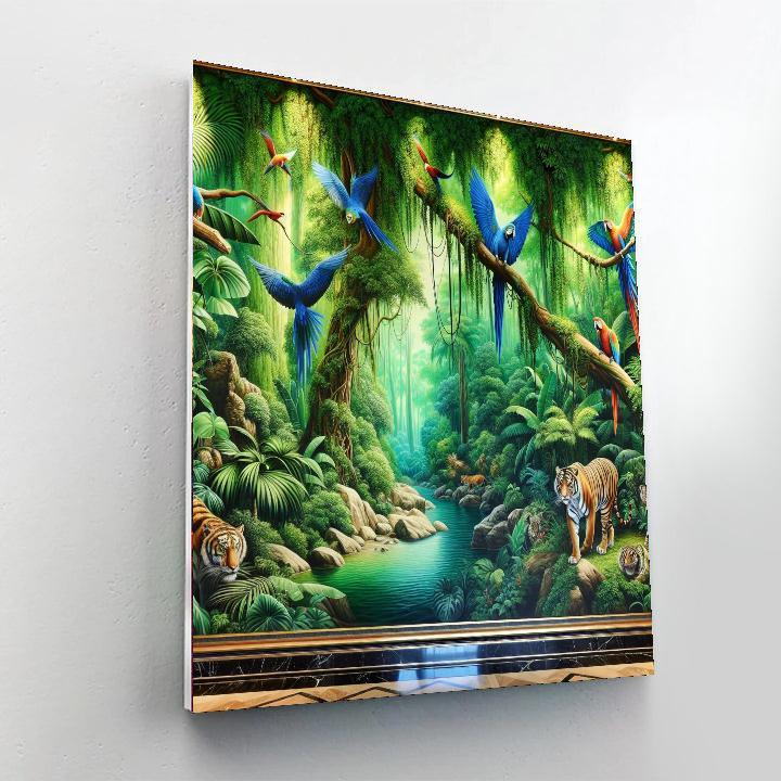 Tropical Jungle Expedition Paint By Number