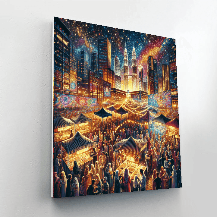 Karnival Luminosa - Malaysia Numbered Painting Kits