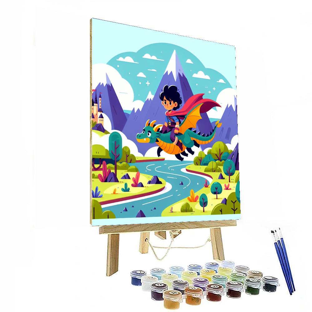 Fantasy Adventure Journey Paint By Numbers Art