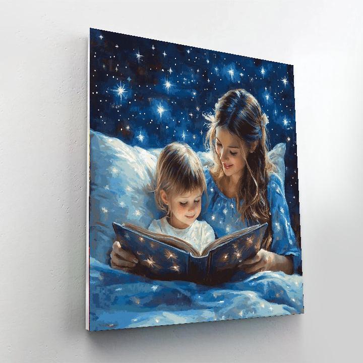 Reading Under The Stars Painting By Numbers Kit
