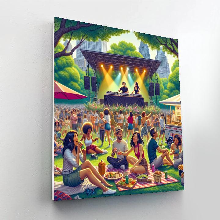 Piknic Electronik - Montreal, Canada Paint By Number