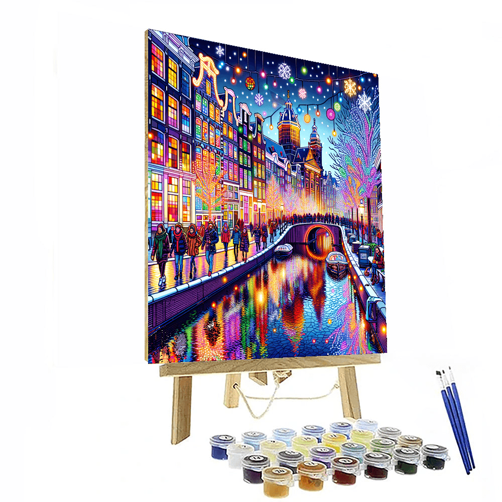 The Amsterdam Light Festival Paint By Color