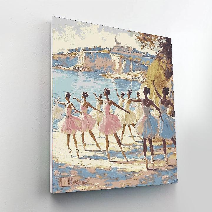 Edgar Degas Inspired Timeless Dance  Paint By Numbers