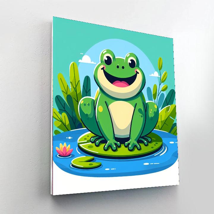 Giggly Frog Numbered Painting Kits