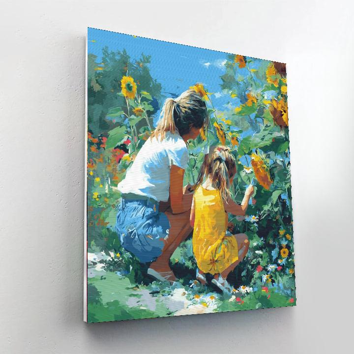 A Mother's Heart In Bloom Paint By Numbers Kits