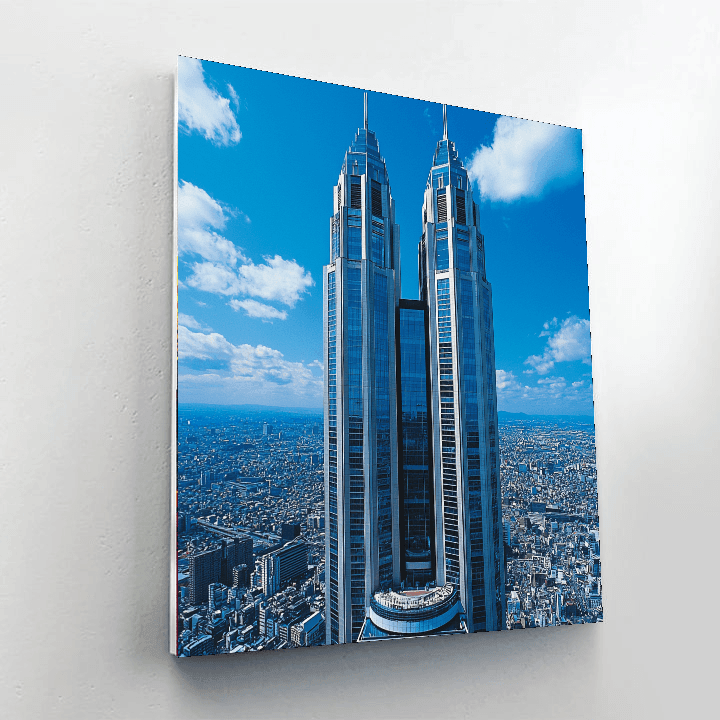 Umeda Sky Building - Osaka Paint By Numbers