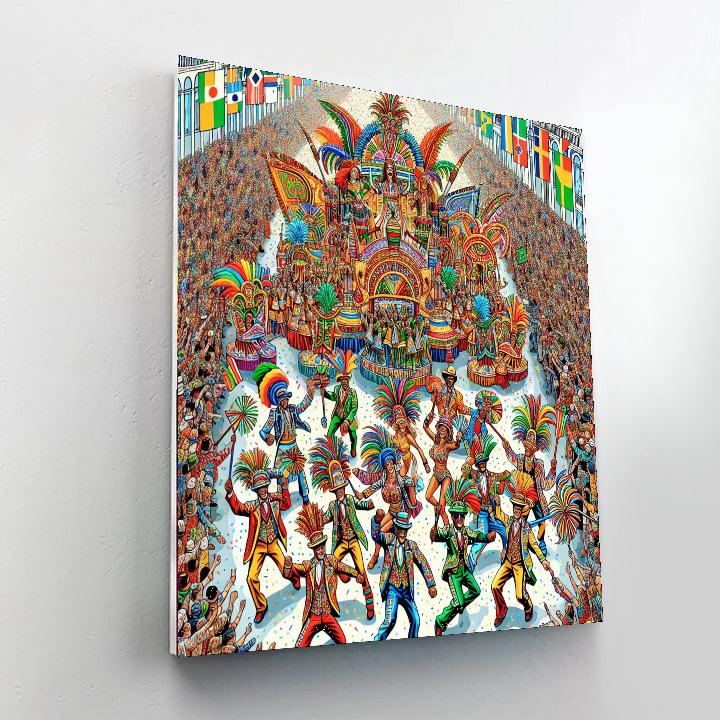 Santana Carnival - São Vicente, Cape Verde Paint By Numbers