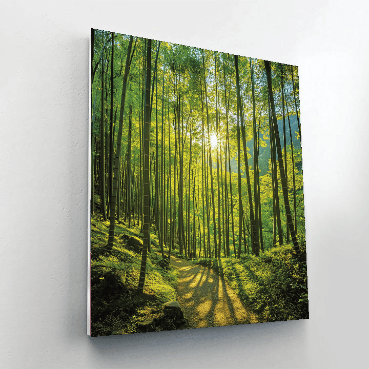 Bamboo Grove Numbered Painting Kits
