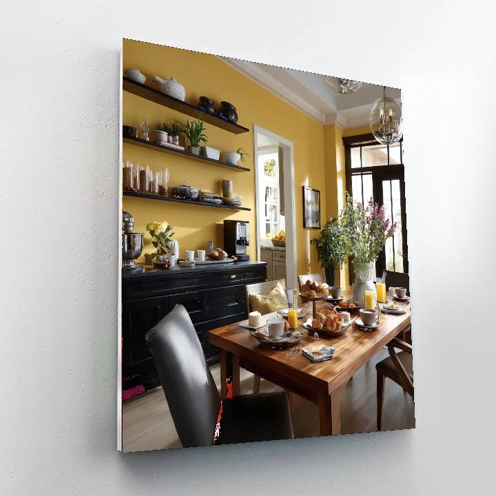 Sunday Morning Breakfast Number Painting