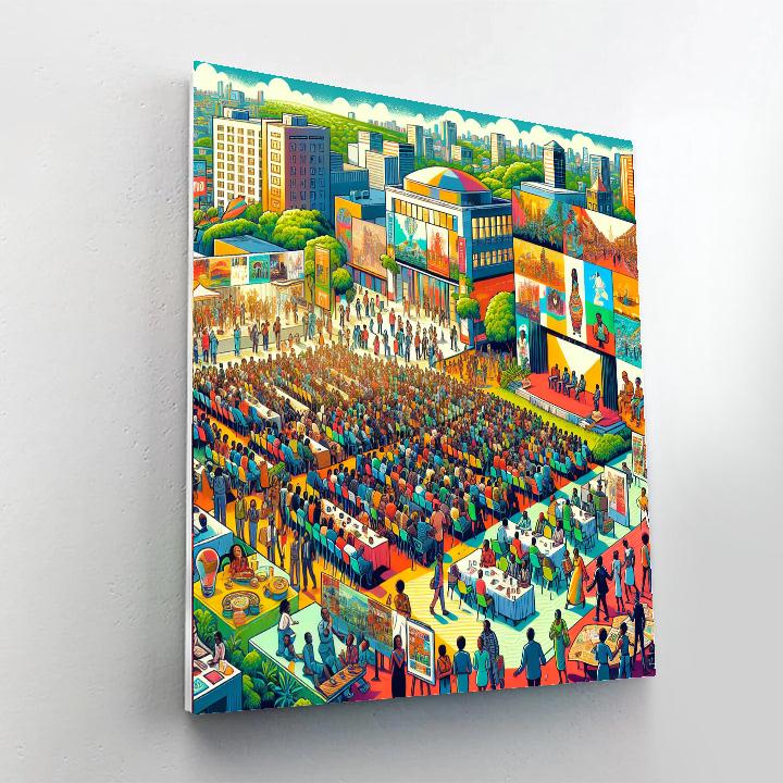 Nairobi Film Festival - Nairobi Paint By Numbers Kits