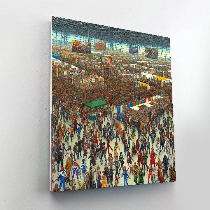 San Diego Comic-con - California Numbered Painting Kits