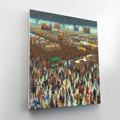 San Diego Comic-con - California Numbered Painting Kits