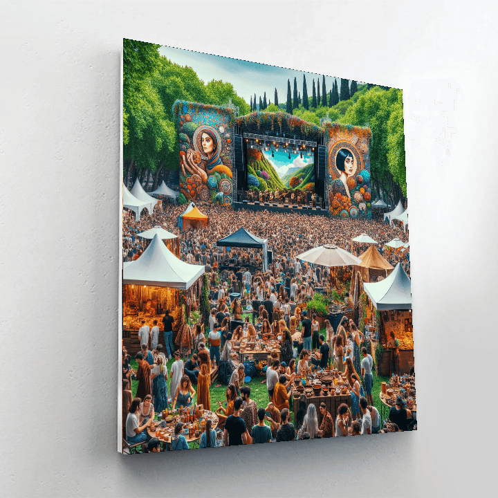 Tbilisi Open Air - Georgia Paint By Numbers Art
