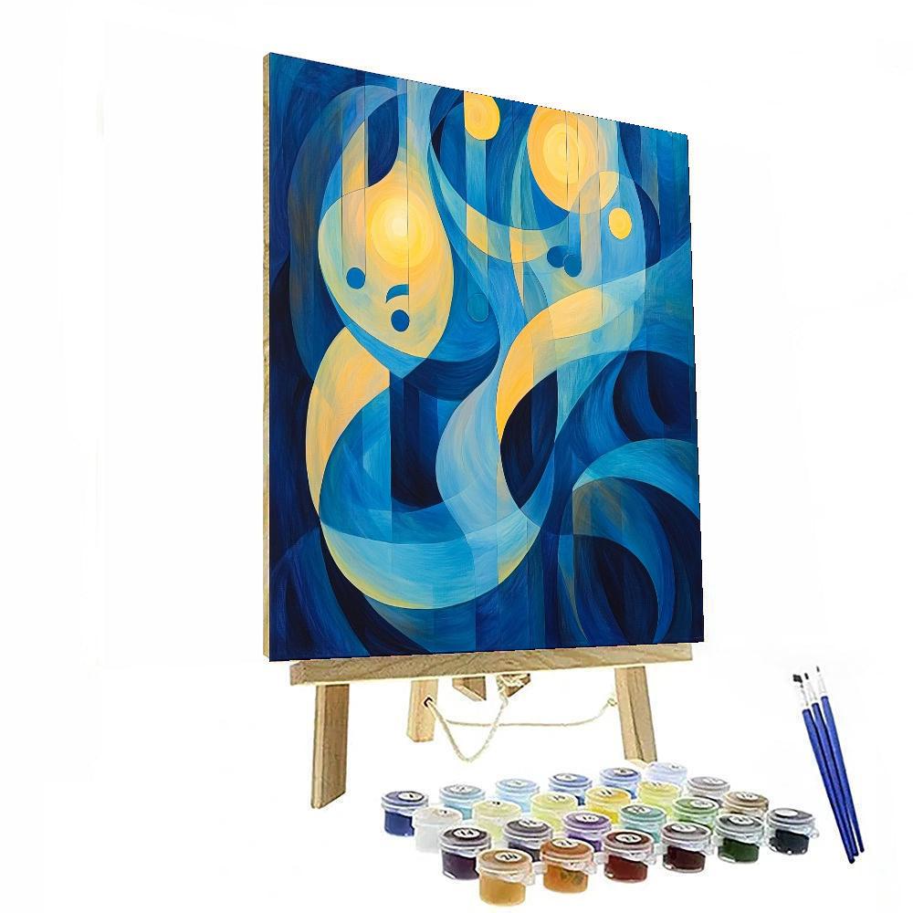 Paul Klee Inspired Musical Dreams  Paint By Number