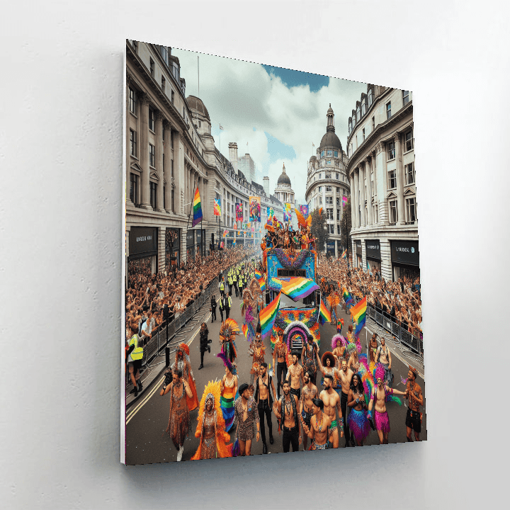 Pride In London - United Kingdom Number Painting