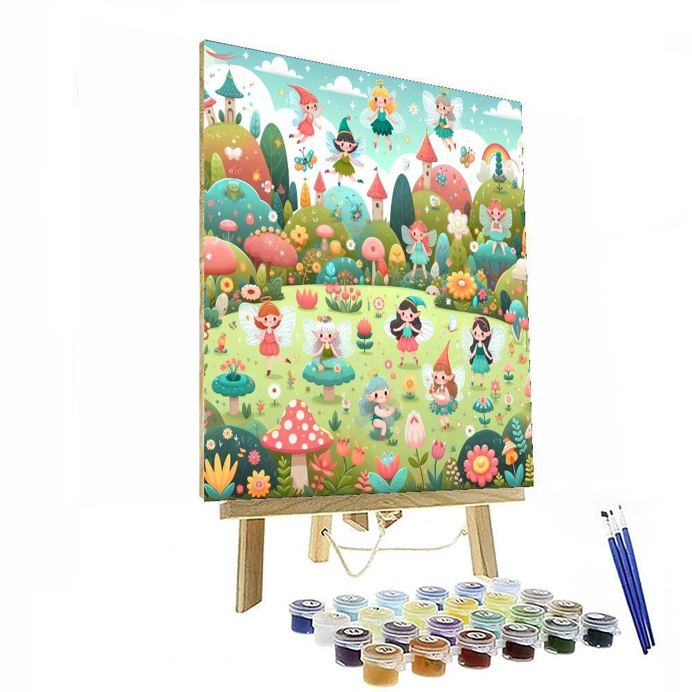 Magical Fairyland Adventures Paint By Numbers Kits