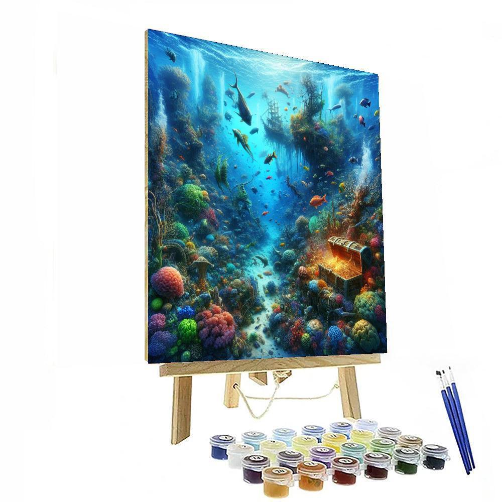 Mystic Undersea Kingdom - DIY Painting By Numbers Kit – Artistry Rack