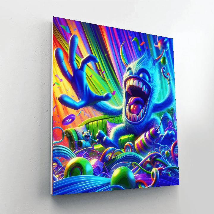 Stitch's Antics Paint By Numbers Art